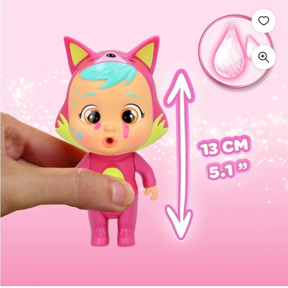 Cry Babies Magic Tears Golden & Pink Edition Capsules 3 Pack. - Picture 5 of 7